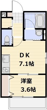 グランパークの間取り画像