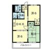 錦ヶ丘ハイツA棟の間取り画像