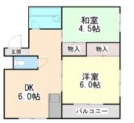 川崎マンションの間取り画像