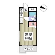 ユーコート鴨居の間取り画像