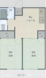 神保アパート富士見が丘2丁目の間取り画像