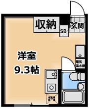 ベルシティ市川の間取り画像