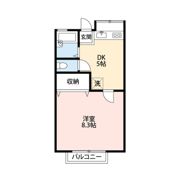 コーポ秀芳の間取り画像