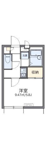 レオパレス白鳥の間取り画像