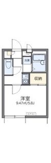 レオパレス白鳥の間取り画像