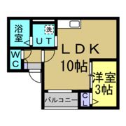 Jack shinkaiⅠの間取り画像