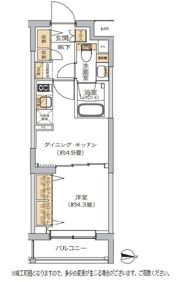 リビオメゾン湯島の間取り画像