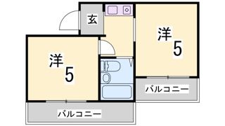 アメニティ東神戸の間取り画像