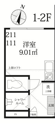 Joyous Life北沢の間取り画像