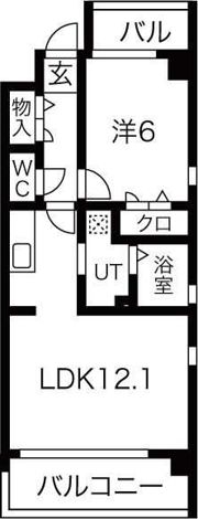 ヴェール香流通りの間取り画像
