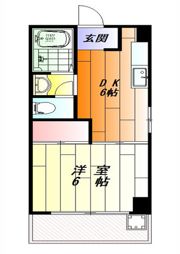 コーポ円山の間取り画像