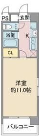 レージュAsanoの間取り画像