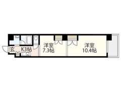 ル・クール上幟町の間取り画像
