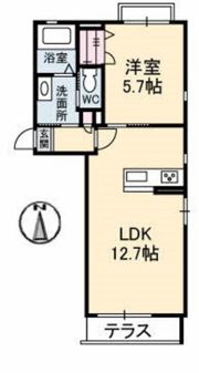 ドエル松本の間取り画像