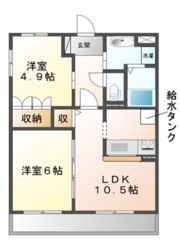 ガーネットハウスの間取り画像