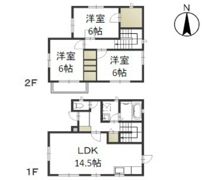 今在家280-5貸家の間取り画像
