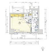 サムティ江坂レガーロの間取り画像