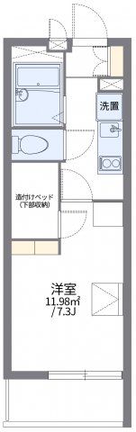 レオパレスアナトリアの間取り画像