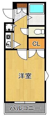 アルシュ八幡東の間取り画像