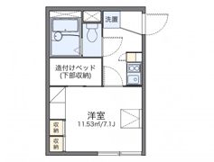 レオパレスサンバードの間取り画像