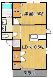 メゾン嶋田の間取り画像