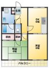 クレール山本の間取り画像