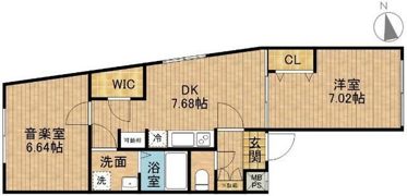 RASICLAS CAPITAL 2の間取り画像
