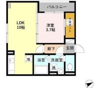 レセンテ キューブの間取り画像