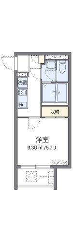 クレイノグランツ藤25の間取り画像