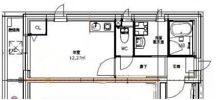 Plus door NAKANOの間取り画像