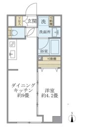 ISM中野坂上の間取り画像