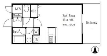 サンクレール高井戸の間取り画像