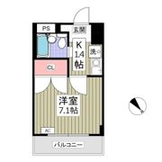 コーポときわの間取り画像