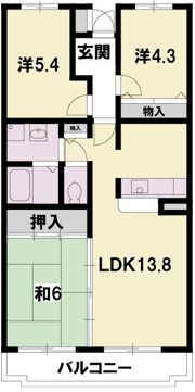 ムーランマルシェ25の間取り画像