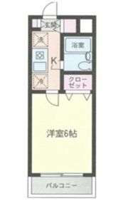 第3ホソブチハイツの間取り画像