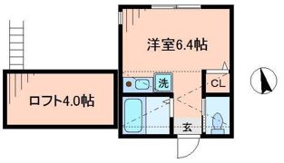 ヒルズ山手B棟の間取り画像