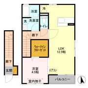 エスペランサアーク Bの間取り画像