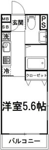 リビナ奥村の間取り画像