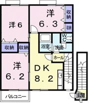 椿の間取り画像
