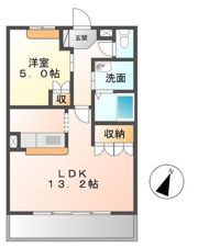 メリー シャトレーンの間取り画像