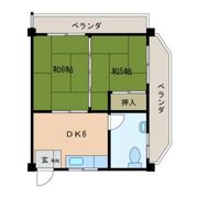 アベニューはらくにの間取り画像