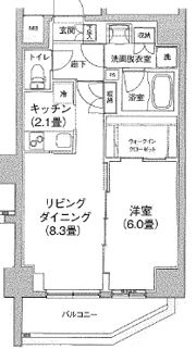 アイルグランデ押上イーストの間取り画像