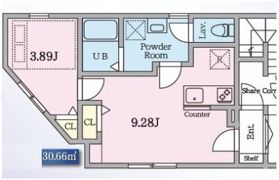 COAST TERRACE Ⅱ 逗子新宿の間取り画像