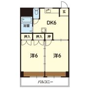 THE SECOND 藤崎宮の間取り画像