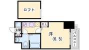エステムコート神戸・県庁前Ⅳ GRANDIOの間取り画像
