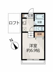 フリーハンド上大岡の間取り画像