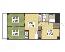 ヤマシタ大元ビルの間取り画像