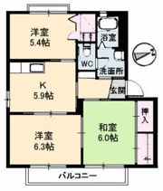 グルーンせせら C棟の間取り画像