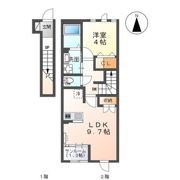 アリエスの間取り画像