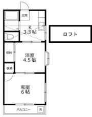 清和ハイツの間取り画像